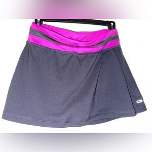 C9 by Champion Duo Dry Women's Golf Tennis Pickleball Skort Gray/Pink Size S